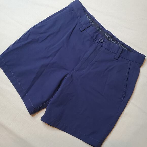Vineyard Vines Men's Size 30 On The Go Performance Golf Shorts Blue 1H001113 - Picture 1 of 8